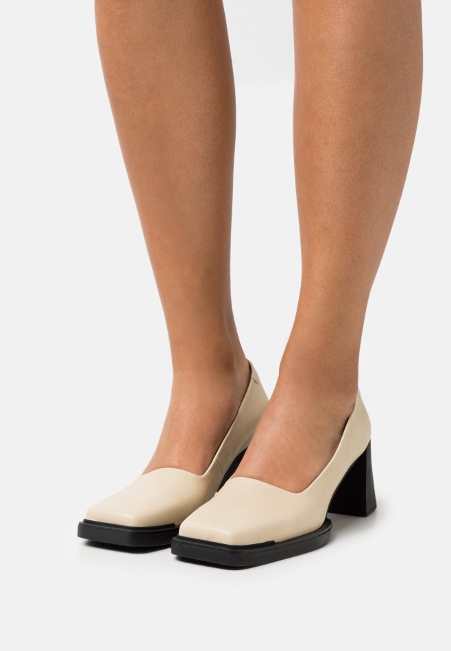 Gabor Noir | Cuir Exclusif - Talons Classiques